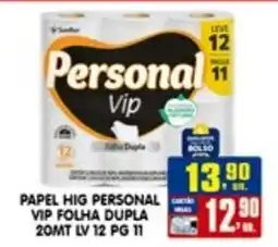 Higa's Supermercado Papel hig personal vip folha dupla 20mt oferta