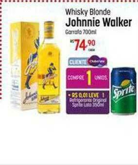Muffato Whisky Blonde Johnnie Walker oferta