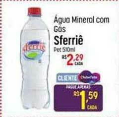 Muffato água Mineral Com Gãs Sferriê oferta