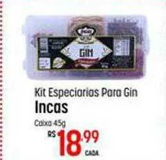 Muffato Kit Especiarias Para Gin Incas oferta