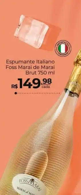 Verdemar Supermercado Espumante Italiano Foss Marai De Marai Brut oferta