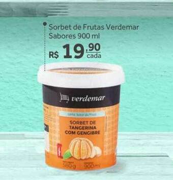 Verdemar Supermercado Sorbet De Frutas Verdemar Sabores oferta