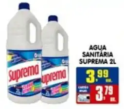 Higa's Supermercado Agua sanitária suprema oferta