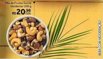 Verdemar Supermercado Mix De Frutas Secas Verdemar oferta