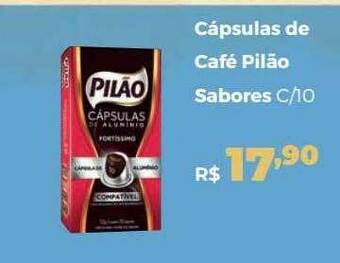 Villarreal Supermercados Cápsulas De Café Pilão Sabores oferta