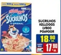 Higa's Supermercado Sucrilhos kelloggs oferta