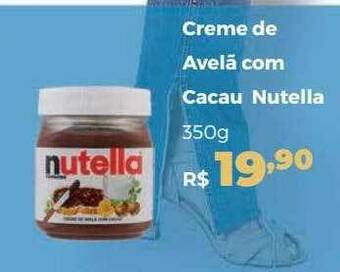Villarreal Supermercados Creme De Avelã Com Cacau Nutella oferta