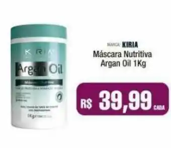 Máscara Nutritiva Argan Oil Kiria