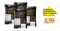 Atacadão Linguiça de Costela Bovina Plena Congelada Pacote oferta