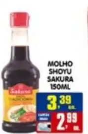 Higa's Supermercado Molho shoyu sakura oferta