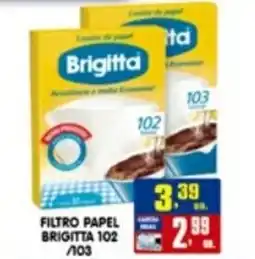 Higa's Supermercado Filtro papel brigitta 102/ 103 oferta