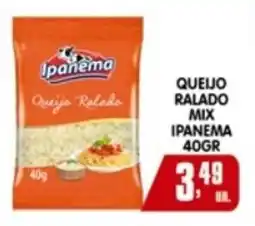 Higa's Supermercado Queijo ralado mix ipanema oferta