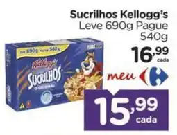 Carrefour Sucrilhos Kellogg's oferta