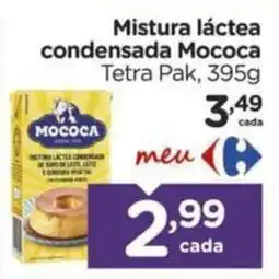 Carrefour Mistura láctea condensada Mococa Tetra Pak oferta