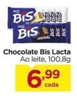 Carrefour Chocolate Bis Lacta Ao leite, oferta