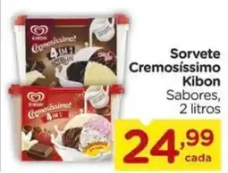 Carrefour Sorvete Cremosíssimo Kibon oferta