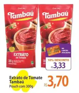 Atacadão Extrato de Tomate Tambaú Pouch oferta