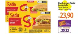 Atacadão Hambúrguer Sadia Congelado oferta