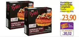 Atacadão Hambúrguer Bovino Sadia Congelado Picanha oferta