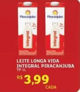 Assaí Atacadista Leite longa vida integral piracanjuba tp oferta