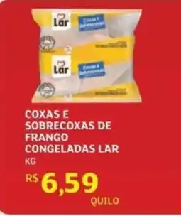 Assaí Atacadista Coxas e sobrecoxas de frango congeladas lar oferta