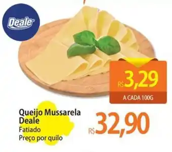 Queijo Mussarela Deale Fatiado