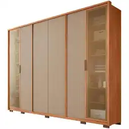 Benoit Roupeiro Caemmun Coari 2.7 6 Portas e 6 Gavetas MDF 231,3 x 265 x 58,5cm oferta
