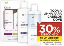 Carrefour Toda a linha para cabelos dove oferta