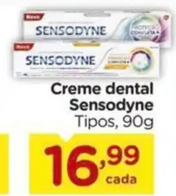 Carrefour Creme dental Sensodyne Tipos, oferta