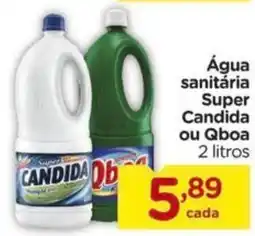 Carrefour Água sanitária Super Candida ou Qboa oferta