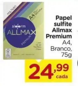 Carrefour Papel sulfite Allmax Premium A4 oferta