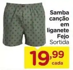 Carrefour Samba canção em liganete Fejo Sortida oferta