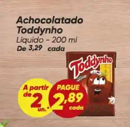 Dia Achocolatado Toddynho Liquido oferta