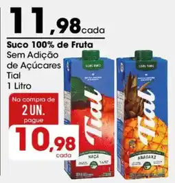 Zaffari Suco 100% de Fruta Sem Adição de Açúcares Tial oferta