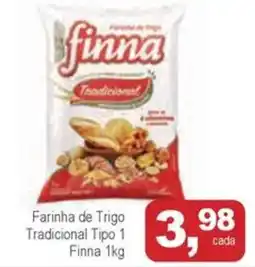 Mineirão Atacarejo Farinha de Trigo Tradicional Tipo 1 Finna oferta