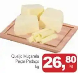 Mineirão Atacarejo Queijo Muçarela Peça/Pedaço oferta