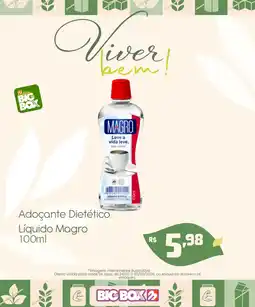Big Box Adoçante Dietético Líquido Magro oferta