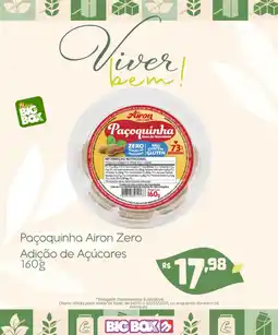 Big Box Paçoquinha Airon Zero Adição de Açúcares oferta