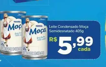 Comercial Esperança Leite Condensado Moça Semidesnatado oferta