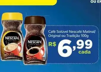 Café Solúvel Nescafé Matinal Original Ou Tradição