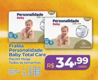 Fralda Personalidade Baby Total Care