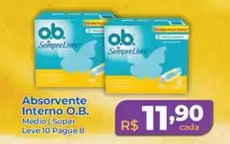 Hiper Farma Absorvente Interno O.B. oferta