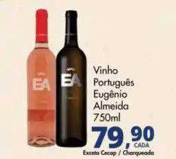 Delta Supermercados Vinho Português Eugênio Almeida oferta