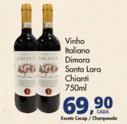 Delta Supermercados Vinho Italiano Dimora Santa Lara Chianti oferta
