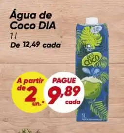 Dia Água de Coco DIA oferta