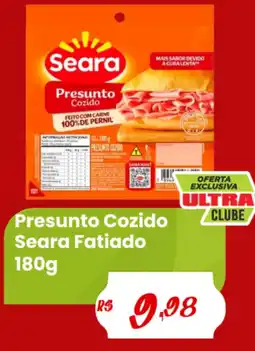 Ultrabox Presunto Cozido Seara Fatiado oferta