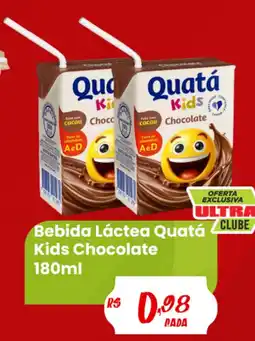 Ultrabox Bebida Láctea Quatá CLUBE Kids Chocolate oferta