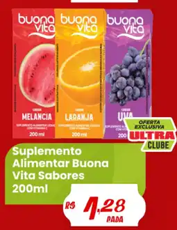 Ultrabox Suplemento Alimentar Buona Vita Sabores oferta