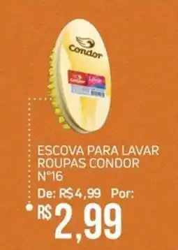 Economart Atacadista Escova para lavar roupas condor n°16 oferta
