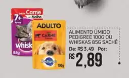 Economart Atacadista Alimento úmido pedigree ou whiskas sach oferta